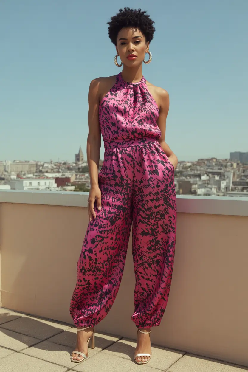 vacation outfits City Lights and Fuchsia Dreams