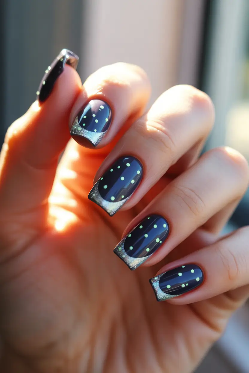 winter-nail-trends-midnight-french-tips-holiday-dots