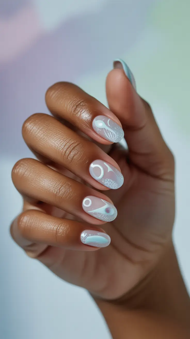 winter-nails-for-dark-skin-tone-arctic-pearl-dream