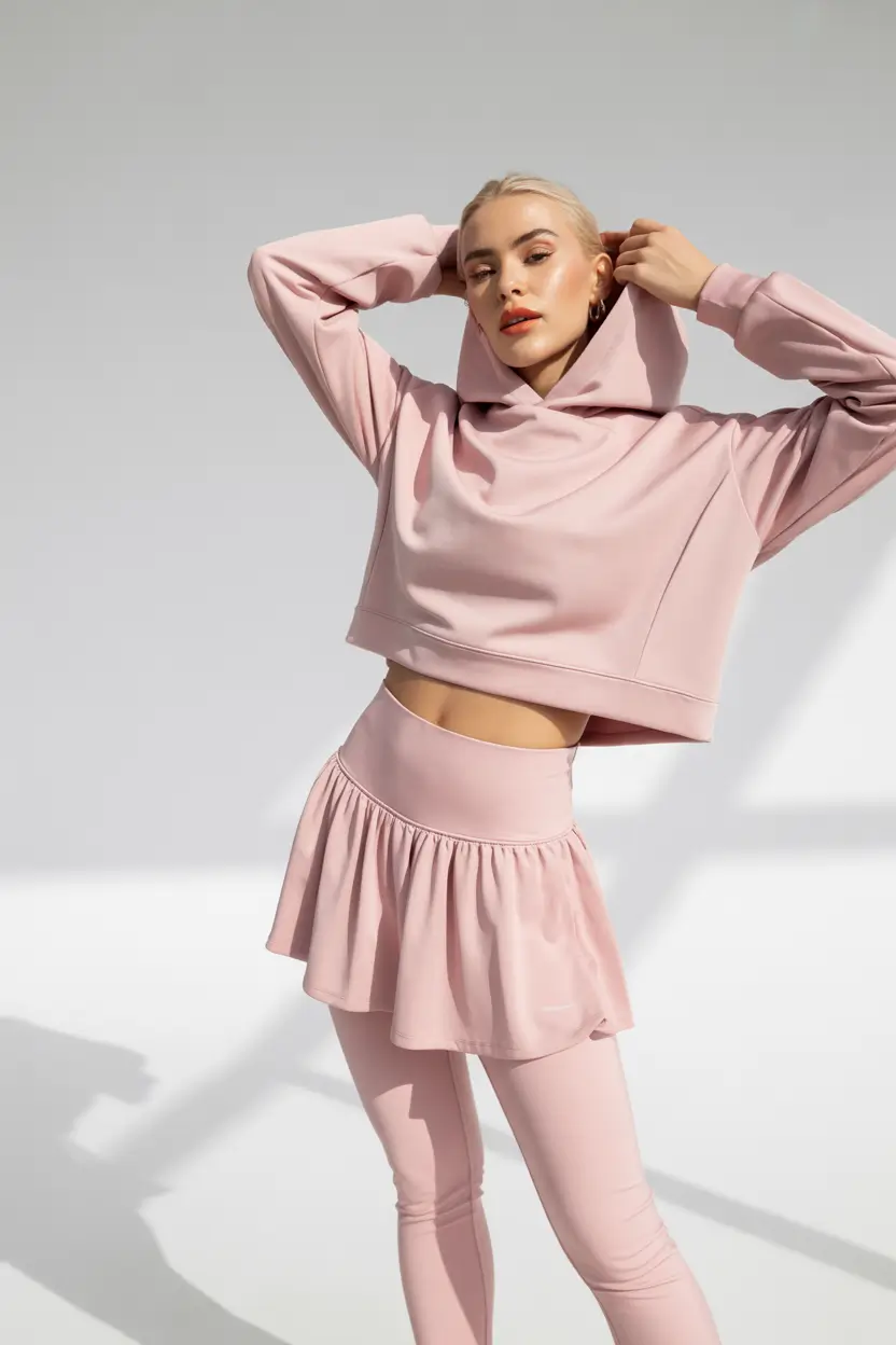 workout outfits Soft Balletcore: Romantic Movement Reimagined