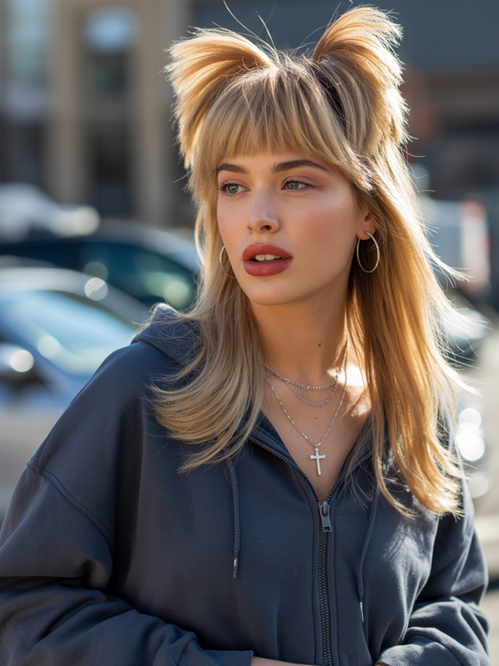 Best butterfly haircuts 2026 Playful Butterfly Cut With Shorter Crown Layers