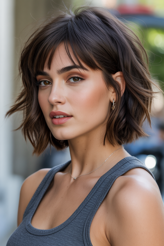best choppy bob haircut ideas 2026 Fresh Choppy Bob With Natural Movement