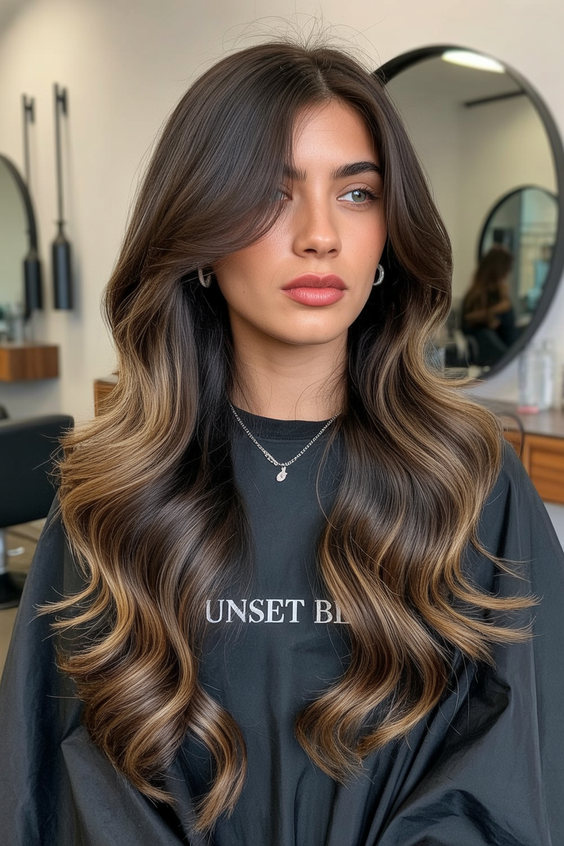 haircuts for long hair 2026 Dimensional Layers With Glamorous Bounce