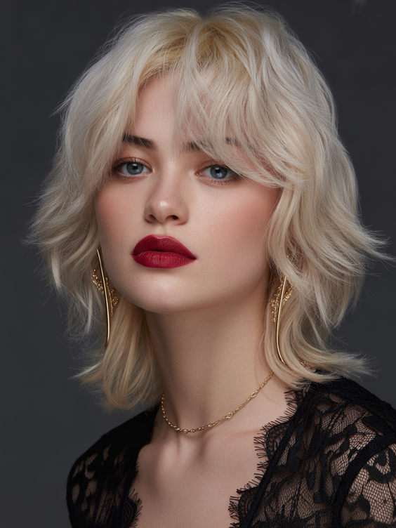 best haircuts for medium hair 2026 soft layered mullet shag