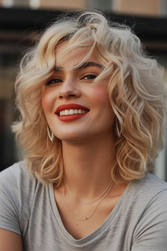 best haircuts for medium hair 2026 soft curly volume cut