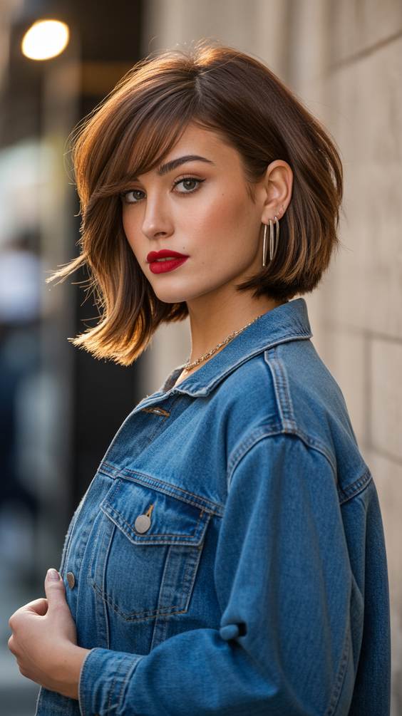 best haircuts for medium hair 2026 sleek medium bob