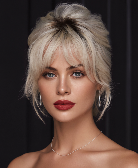 best haircuts for medium hair 2026 soft curved shag updo