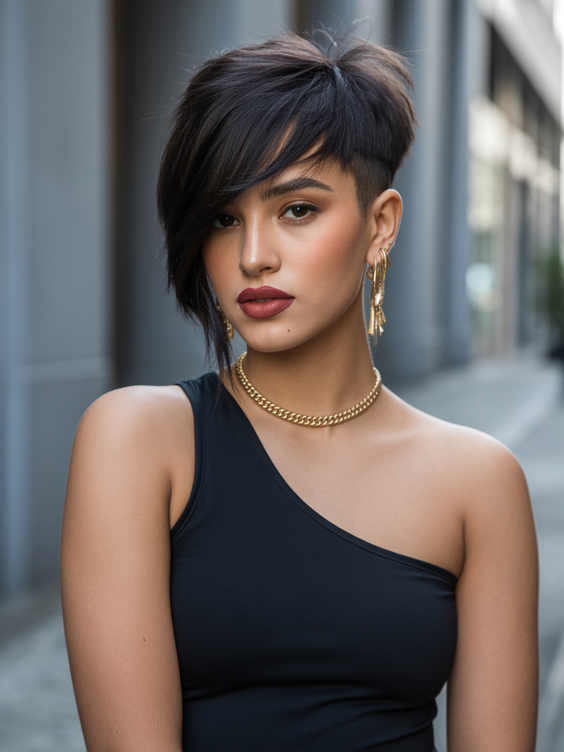 best haircuts for medium hair 2026 dramatic undercut bob