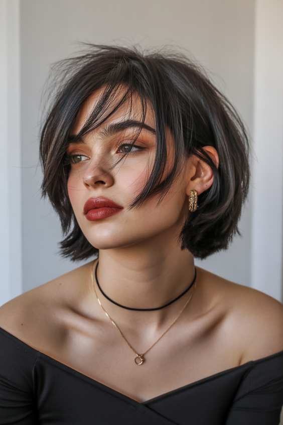 best haircuts for thin fine hair 2026 tousled chin length bob