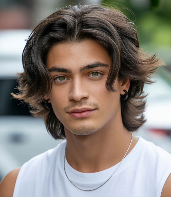 haircut Feathered Medium Length With Soft Outward Flow