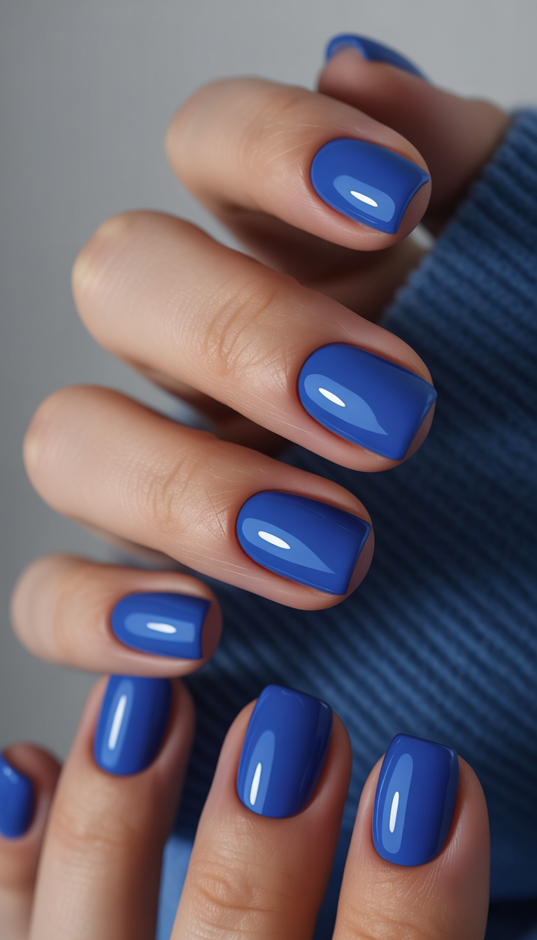 blue nails 2026 royal short