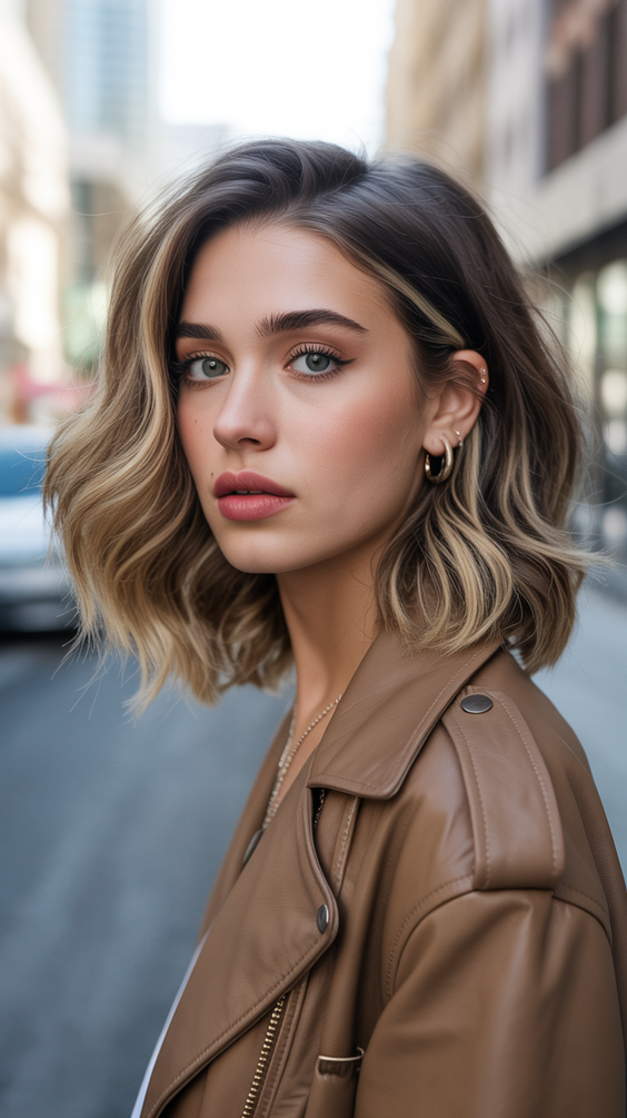 Lob haircut inspiration 2026 Wavy Lob