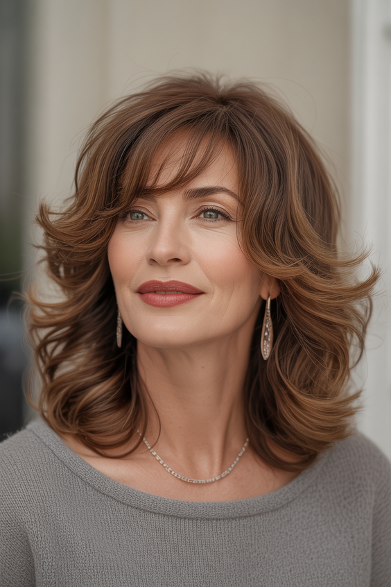 Mushroom brown hair color 2026 Mushroom Brown Grey Blending for Timeless Elegance
