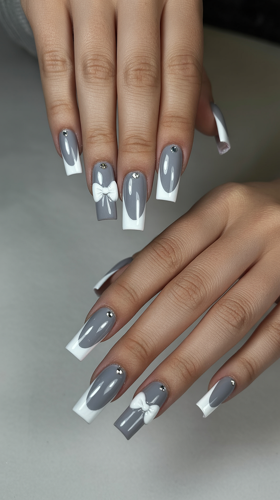 square nail designs 2026 light blue square nails