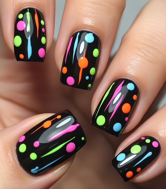 square nails design winter knit square nails