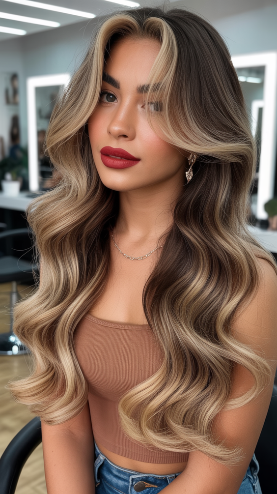 hair color trends 2026 Soft Toffee Blonde Contour Waves