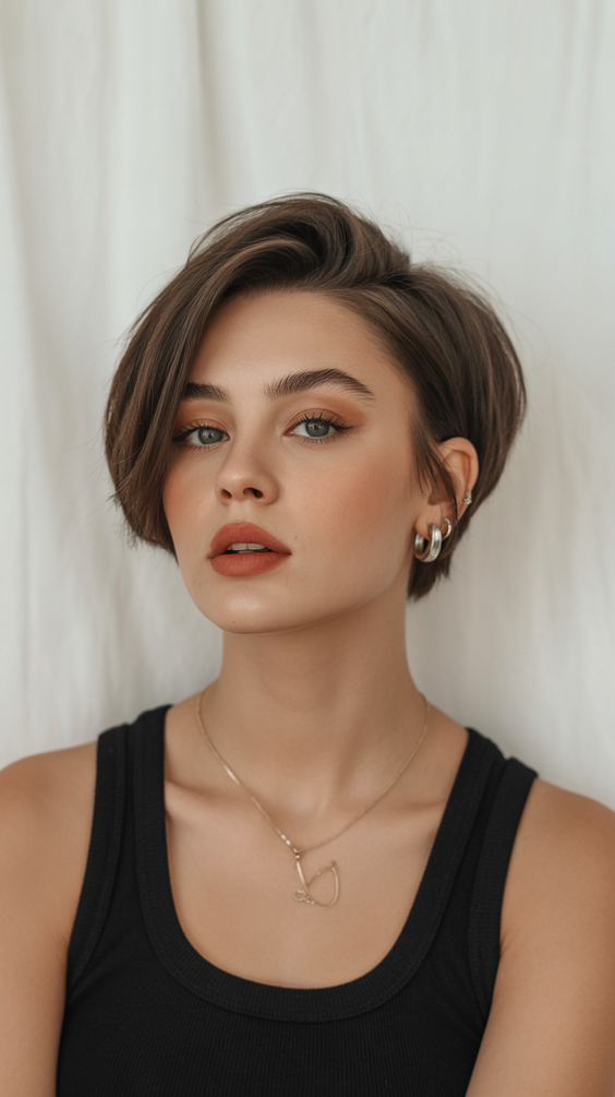 trendy haircuts short asymmetrical crop 2026