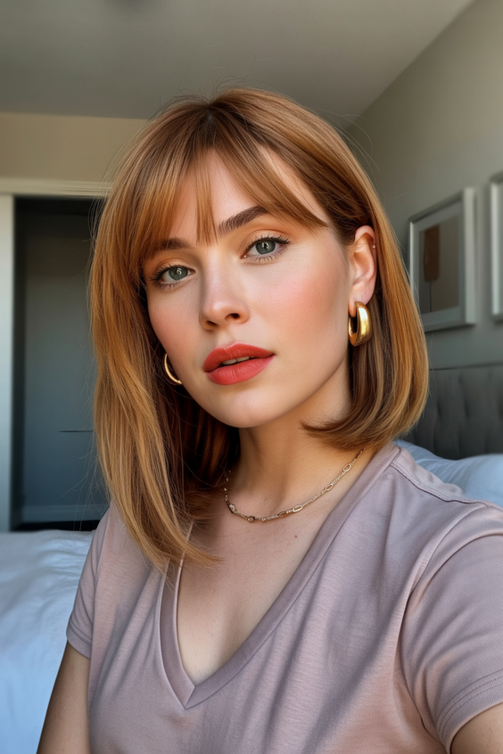 trendy haircuts 2026 medium bob