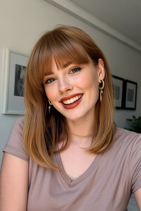 trendy haircuts for long hair bangs 2026