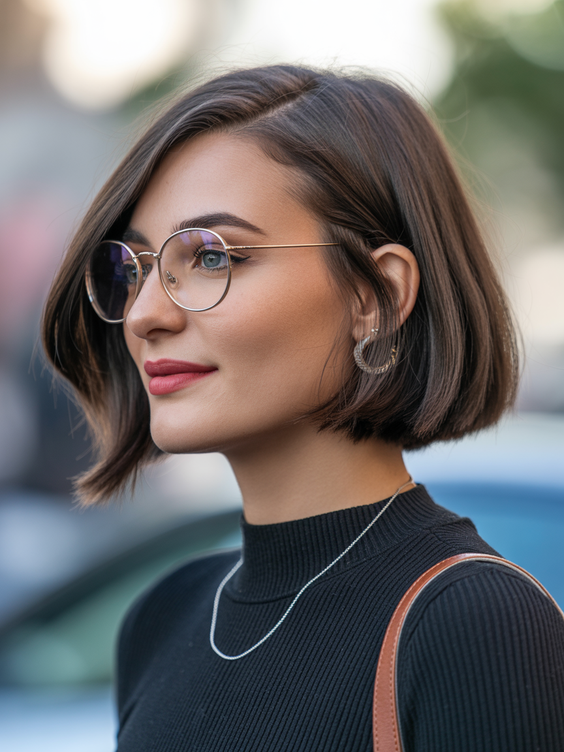 bob haircut 2026 Feathered Platinum Shag Bob