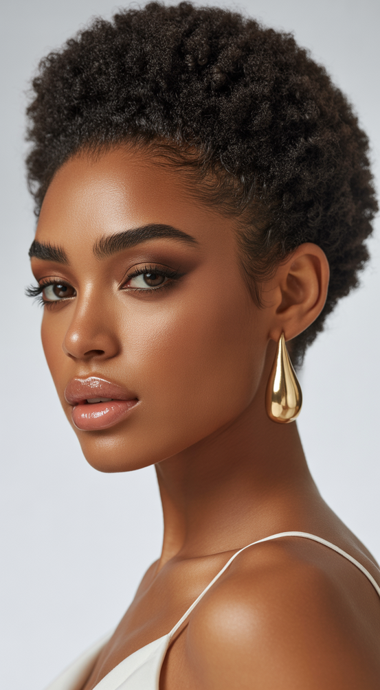 trendy hairstyles for black women 2026 soft touched natural taper