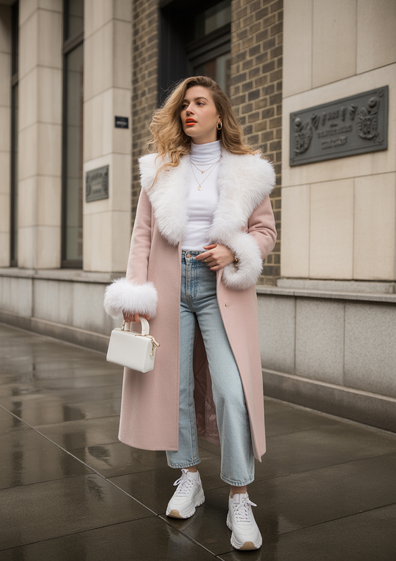 cold spring outfits Soft Coat Layers