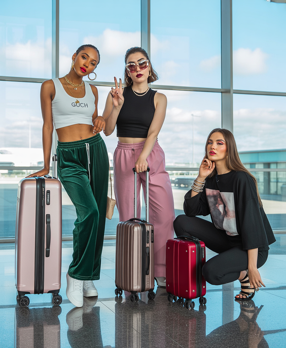 cute airport spring outfits 2026 Sporty Confidence With a Modern Airport Edge