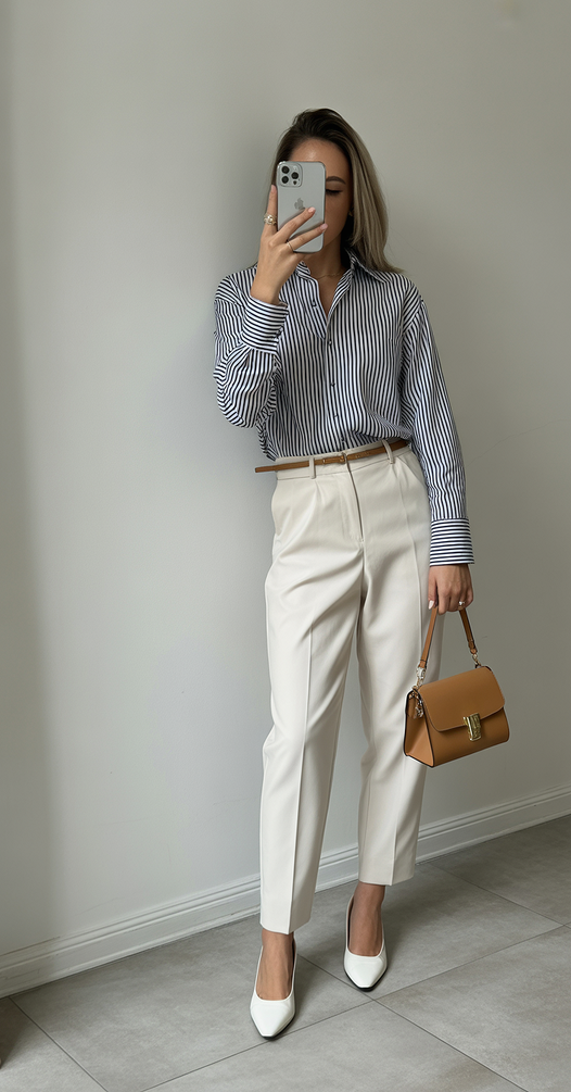 every day spring outfits 2026 Clean Lines for Modern Business Casual