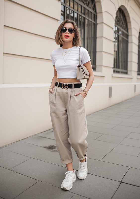 cute spring capsule wardrobe 2026 Clean Neutrals With a Casual City Mood