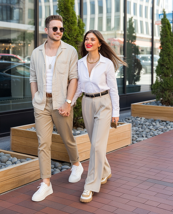 cute spring family pictures outfits 2026 Modern City Neutrals With Polished Ease