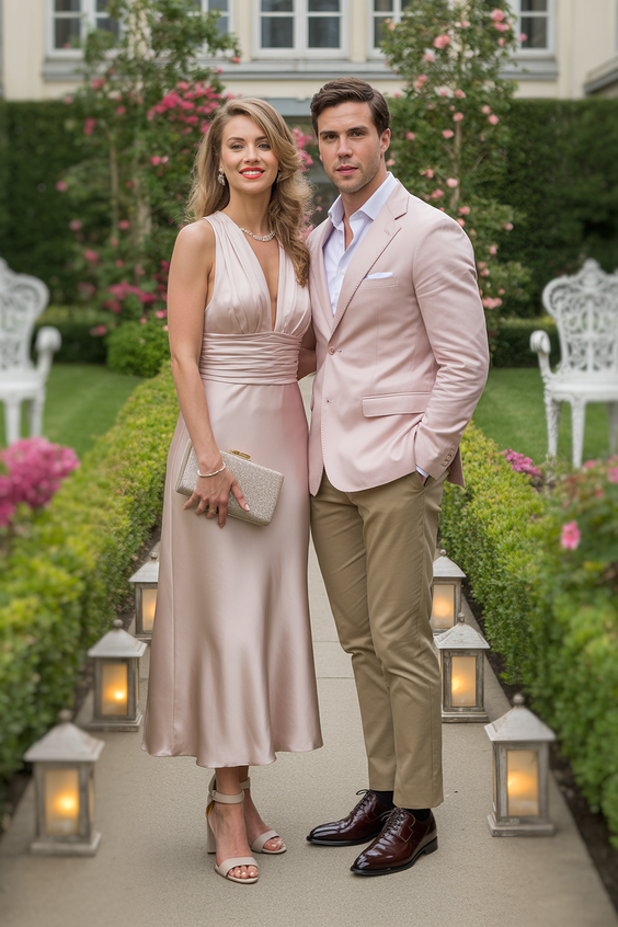 cute spring family pictures outfits 2026 Elegant Pastels for Garden Party Moments