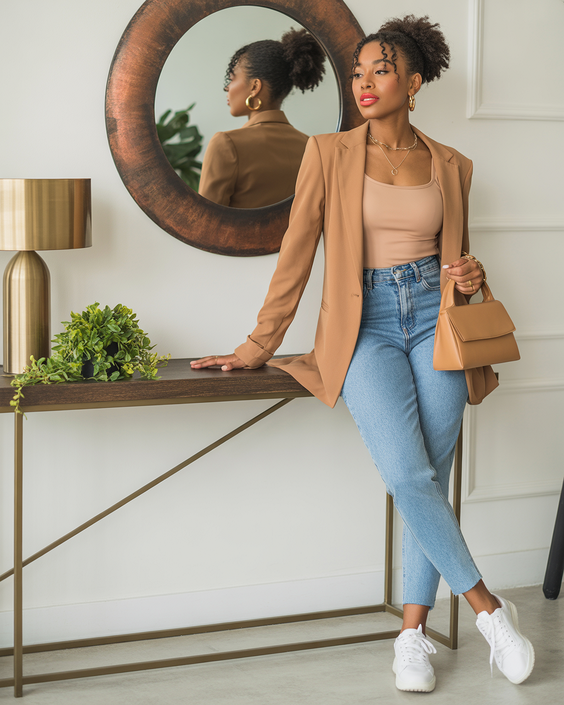 cute spring outfits black women trends 2026 Warm Earth Tones for Polished Everyday Style