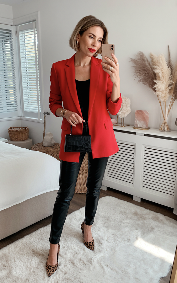 cute spring outfits for women over 30 2026 Statement Color for a Confident Spring Mood