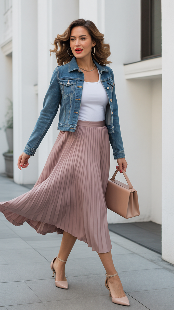 cute spring outfits for women over 30 2026 Soft Movement with Everyday Romance