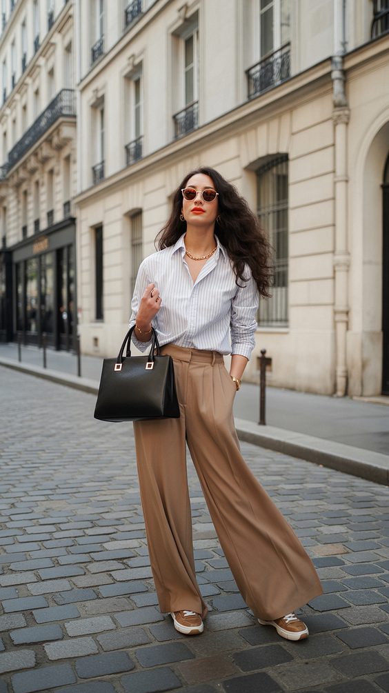 cute spring outfits for women over 30 2026 Relaxed Tailoring with European Energy