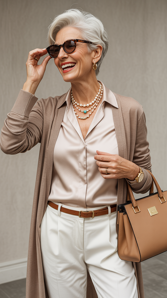 Spring Outfits for Women Over 60 Neutral Layers That Feel Effortlessly Classy