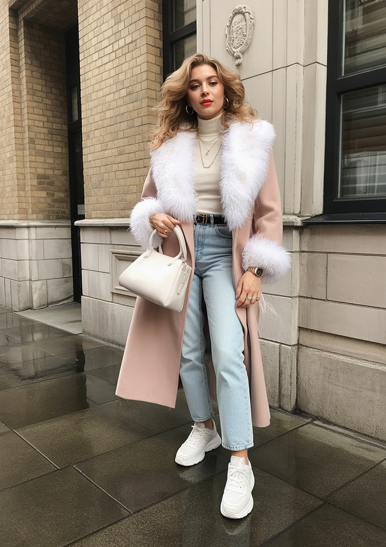 cute spring transition outfits 2026 ideas-Chic Cold Spring Outerwear