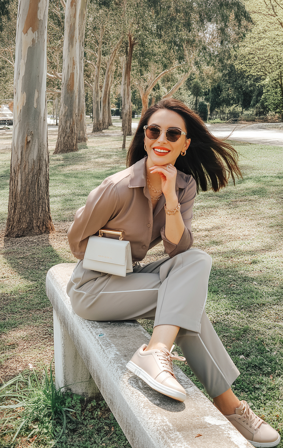 effortless spring outfit for Thursday 2026 Soft Tailoring for a Relaxed Outdoor Thursday