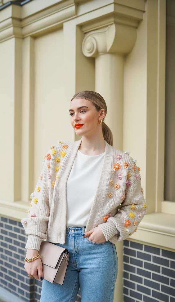 effortless spring outfit for Thursday 2026 Light Knit Layers for an Effortless Spring Thursday