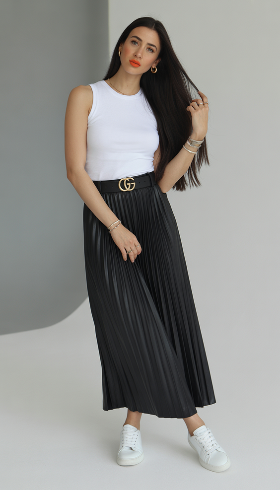 elegant spring outfits for women 2026 Modern Femininity with a Sporty Edge