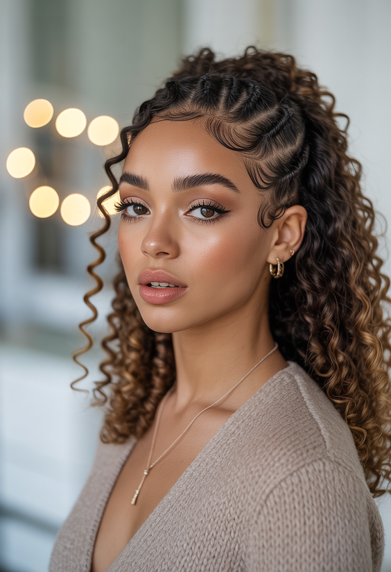 February Haircut Ideas 2026 Curly Hair With Defined Edges