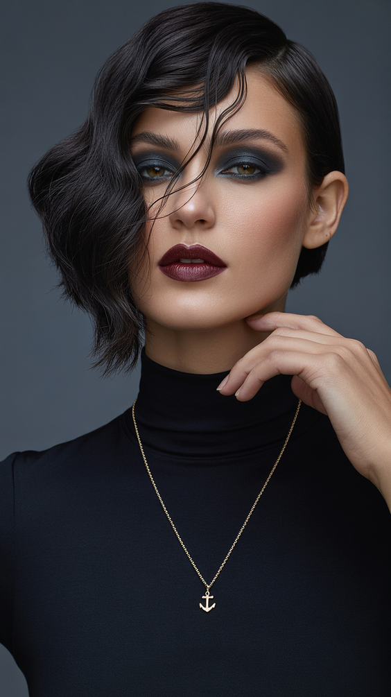 February Haircut Ideas 2026 Asymmetrical Bob Medium Hair