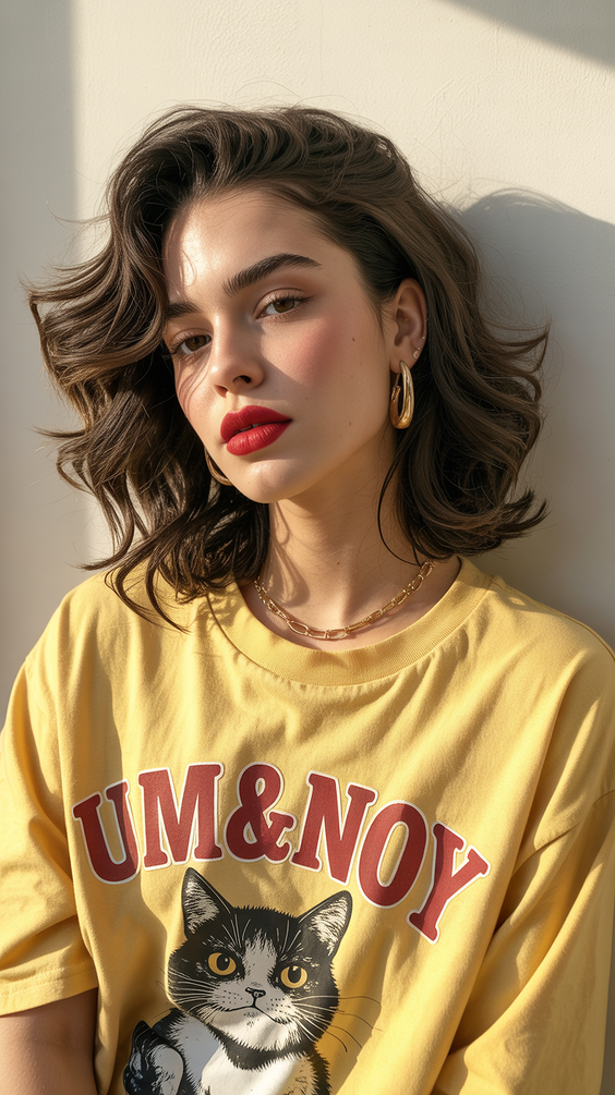 February Haircut Ideas 2026 Medium Wavy Hair