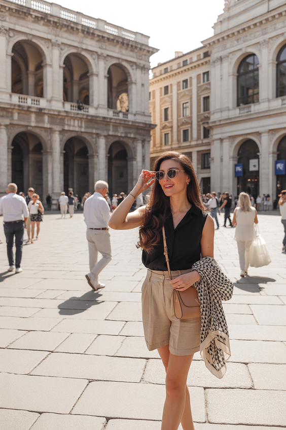 italy outfits spring street style Urban Neutrals