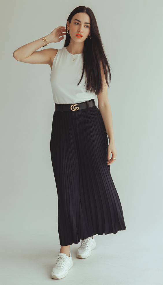 minimalist spring wardrobe 2026 Monochrome Flow