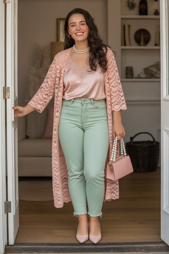 spring outfits trends 2026 Soft Pastels and Feminine Layers