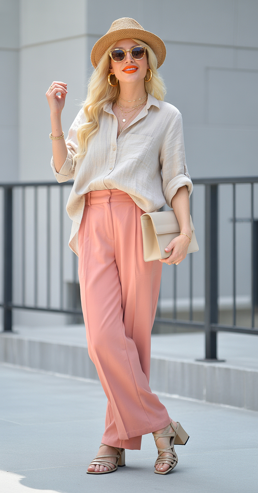 spring vacation outfits 2026 Soft Color Palettes for Sunlit Urban Afternoons