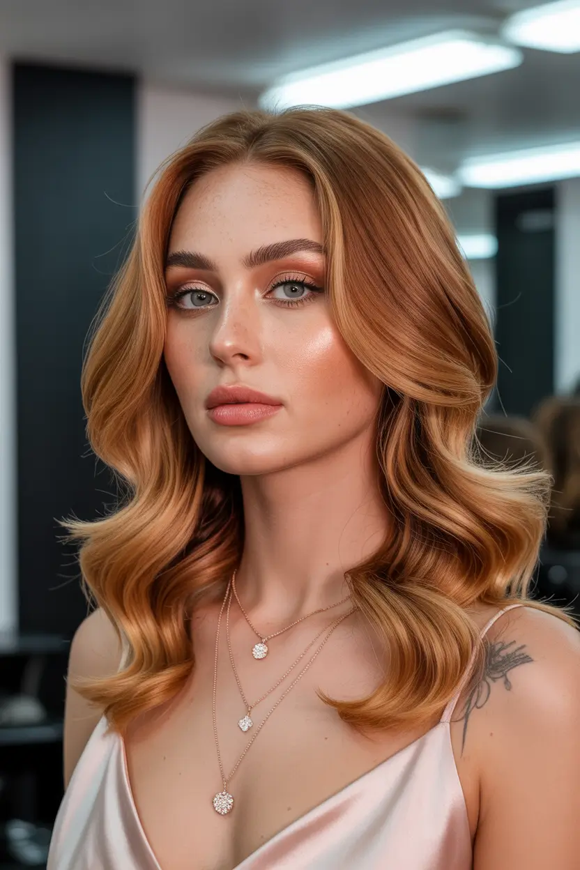 best spring caramel hair color 2026 bold spring auburn caramel revival 14