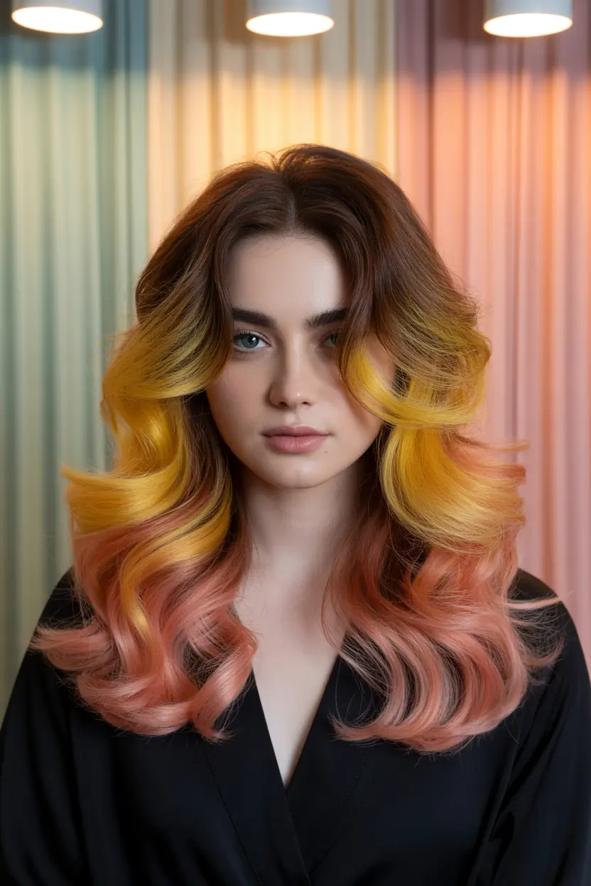 best spring hairstyles 2026 Bold Color Melt