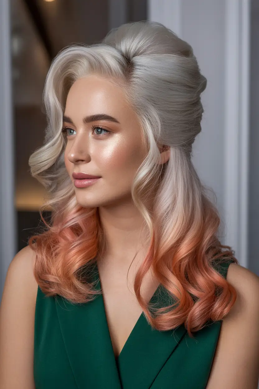 best spring hairstyles 2026 Silver Blonde Pastel